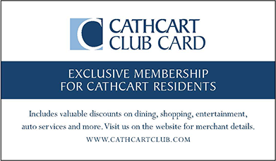 Cathcart Club Card Details